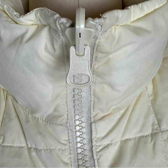 Le Tigre Yellow and Cream Puffer Vest - Picture 11 of 12